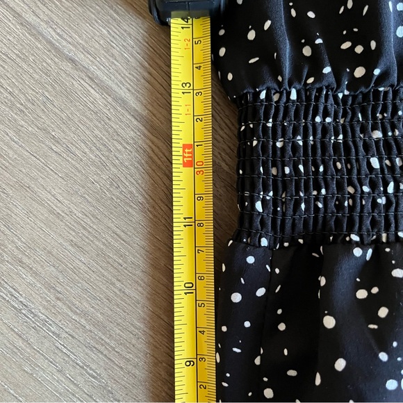 Black & White Polka Dot Jumpsuit - Picture 13 of 15